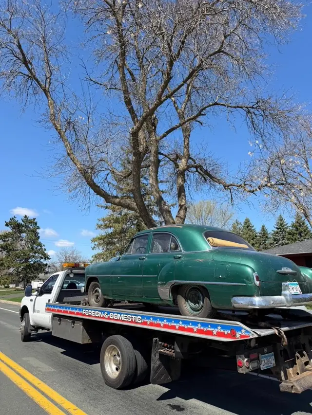 GMC Yukon flatbed towing Minnesota