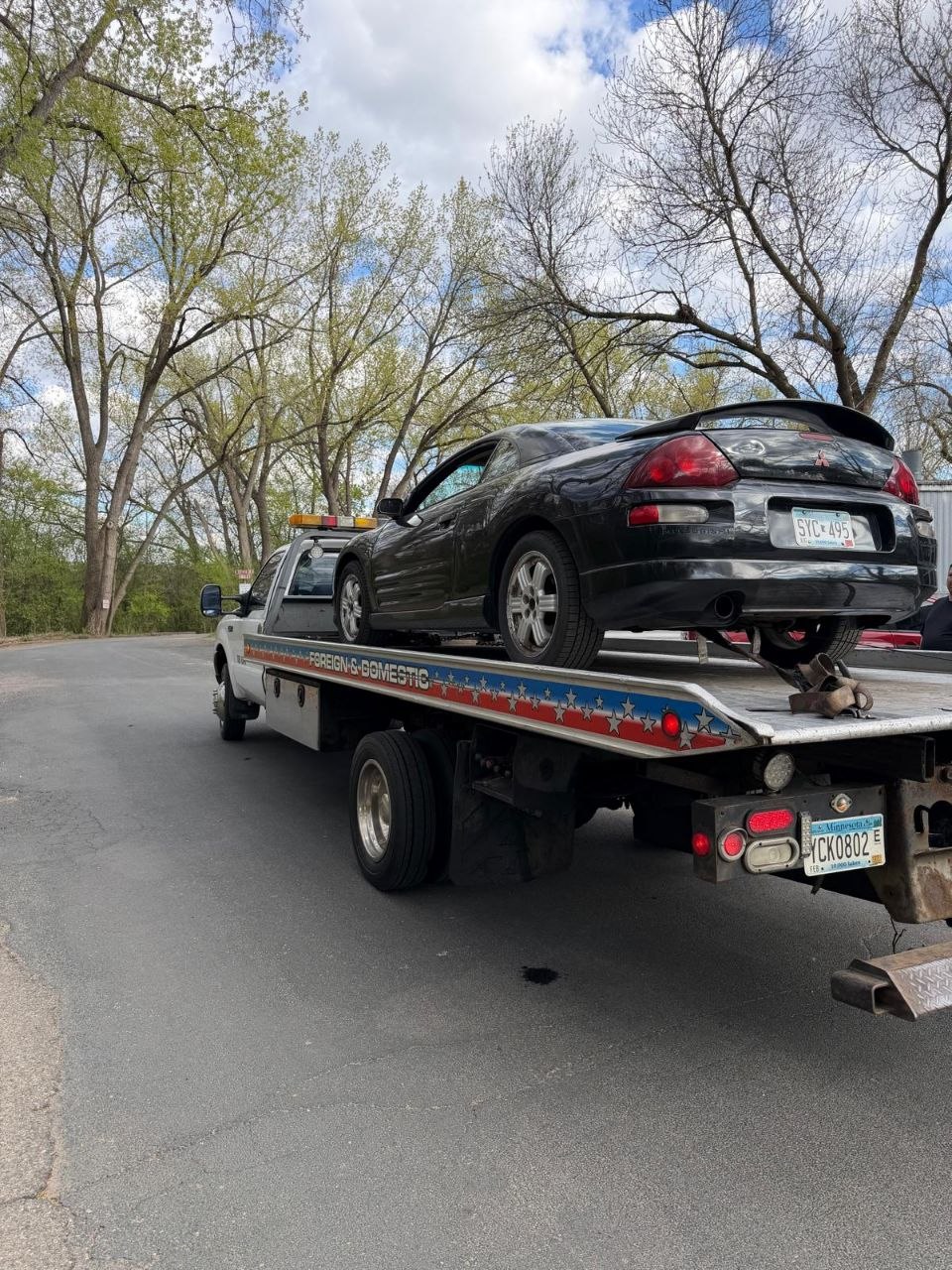Vehicle towing service Minnesota