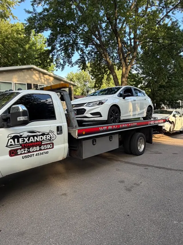 SUV towing in Minnesota