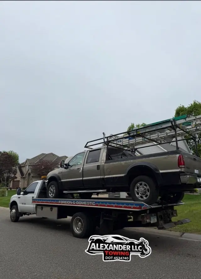 Professional towing service Minnesota