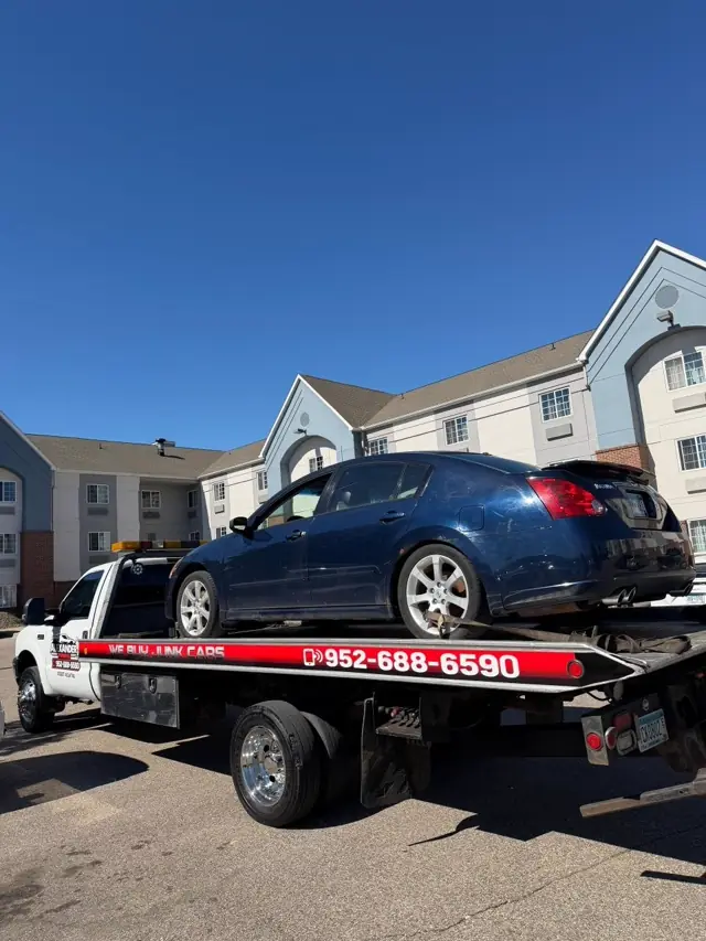 Sedan towing in Minnesota