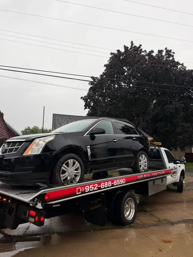 Sedan towing in Minnesota